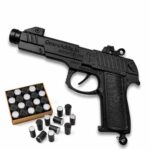 Defender 009 Sound Gun – Heavy Metal Sound Pistol (Black)