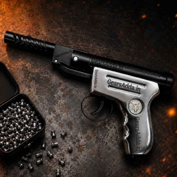 Hawk Air Pistol (Silver) – .177 Cal (4.5mm)