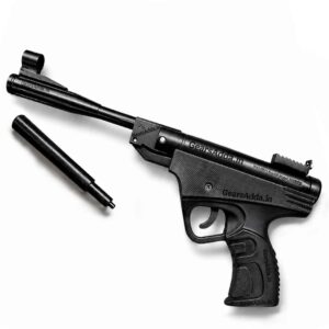 Rambo-3 Air Pistol (Black)– .177 Cal (4.5mm)