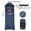 Premium L-Shaped Sleeping Bag