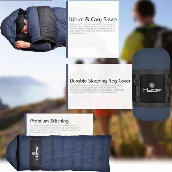 Premium L-Shaped Sleeping Bag
