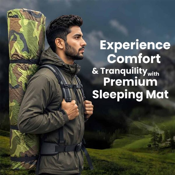 Camping Sleeping Mat (27 × 72 Inch) – Waterproof & Lightweight Camping Mat