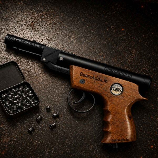 Tejas (Wooden) Air Pistol – .177 Cal (4.5mm)