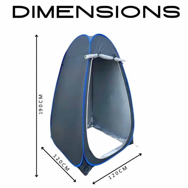 Portable Pop-Up Privacy Tent – Instant Changing Room & Toilet Tent