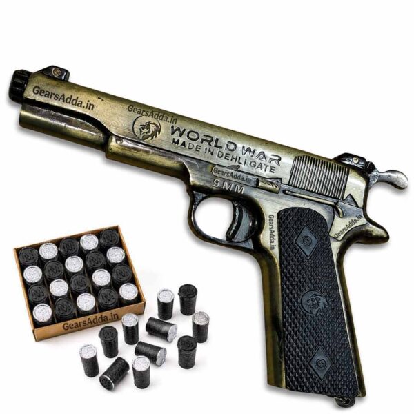 World War Sound Pistol – Heavy Metal Sound Pistol (Brass)