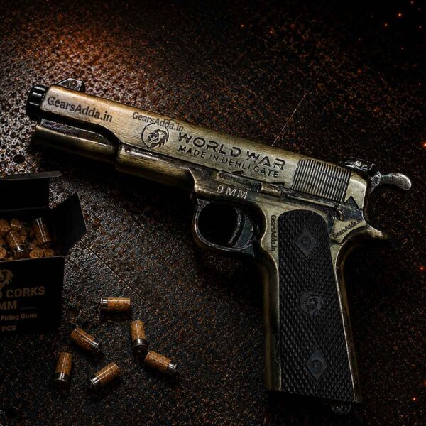 World War Sound Pistol – Heavy Metal Sound Pistol (Brass)
