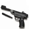 Zorrow-2 Air Pistol (Black)– .177 Cal (4.5mm)