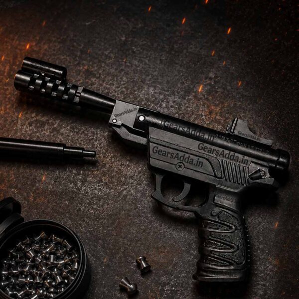 Zorrow-2 Air Pistol (Black)– .177 Cal (4.5mm)