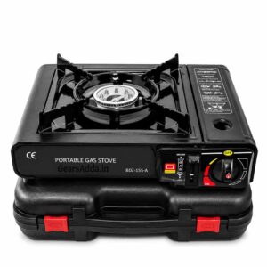 2 in 1 Portable Camping Gas Stove with Carrying Case | Briefcase Stove