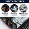 2 in 1 Portable Camping Gas Stove with Carrying Case | Briefcase Stove