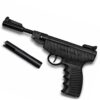 HEMAN Typhoon Air Pistol (Black)– .177 Cal (4.5mm)