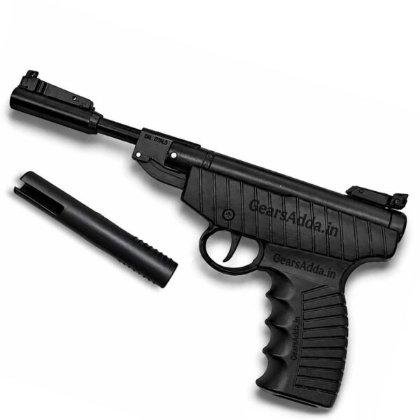 HEMAN Typhoon Air Pistol (Black)– .177 Cal (4.5mm)