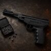 HEMAN Typhoon Air Pistol (Black)– .177 Cal (4.5mm)