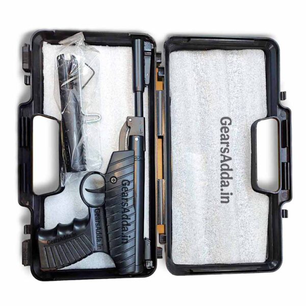 HEMAN Typhoon Air Pistol (Black)– .177 Cal (4.5mm)