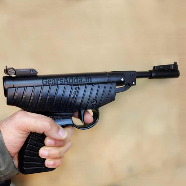 HEMAN Typhoon Air Pistol (Black)– .177 Cal (4.5mm)