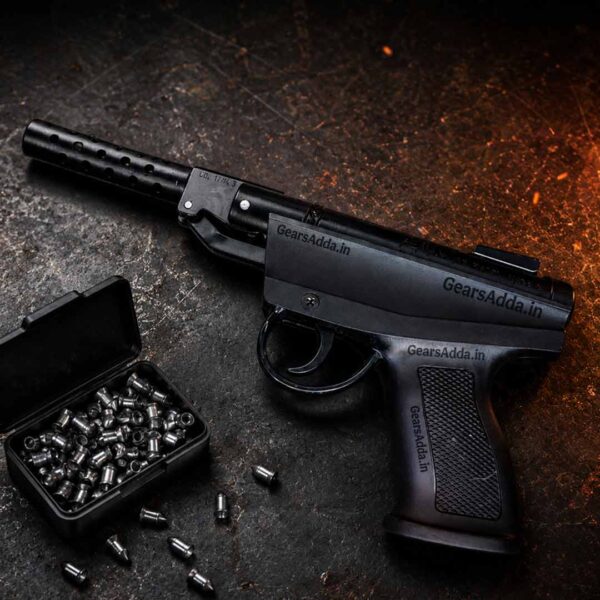 HEMAN Mark 1 Air Pistol (Black)– .177 Cal (4.5mm)