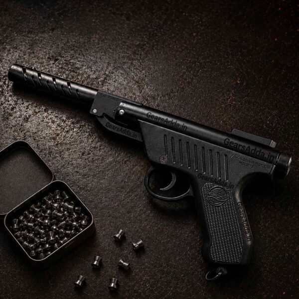 HEMAN Mark 2 Air Pistol (Black)– .177 Cal (4.5mm)
