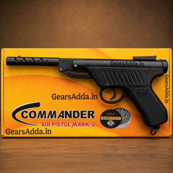 HEMAN Mark 2 Air Pistol (Black)– .177 Cal (4.5mm)