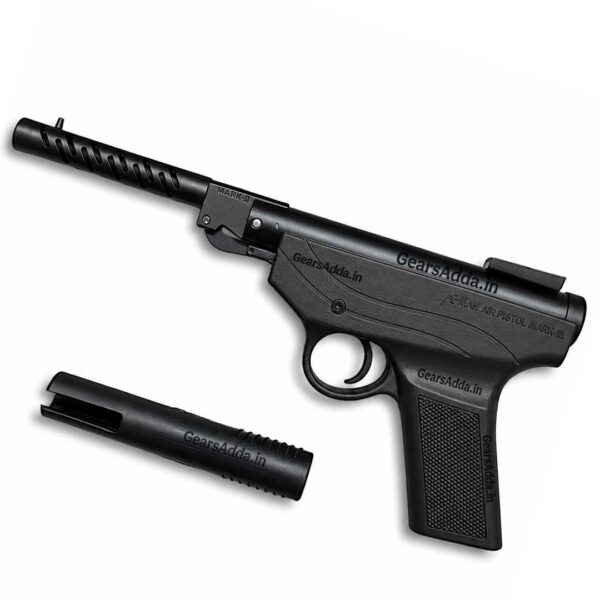 HEMAN Mark 3 Air Pistol (Black)– .177 Cal (4.5mm)