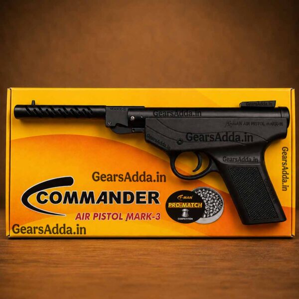 HEMAN Mark 3 Air Pistol (Black)– .177 Cal (4.5mm)