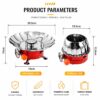 Windproof Portable Camping Gas Stove | Lotus Camping Stove
