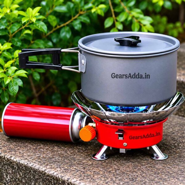 Windproof Portable Camping Gas Stove | Lotus Camping Stove