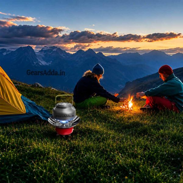 Windproof Portable Camping Gas Stove | Lotus Camping Stove