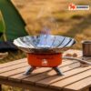 Windproof Portable Camping Gas Stove with Hose (Connection Tube) | Lotus Camping Stove with Connection Tube