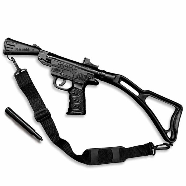 SARAS Mini Sten Air Pistol (Black)– .177 Cal (4.5mm)