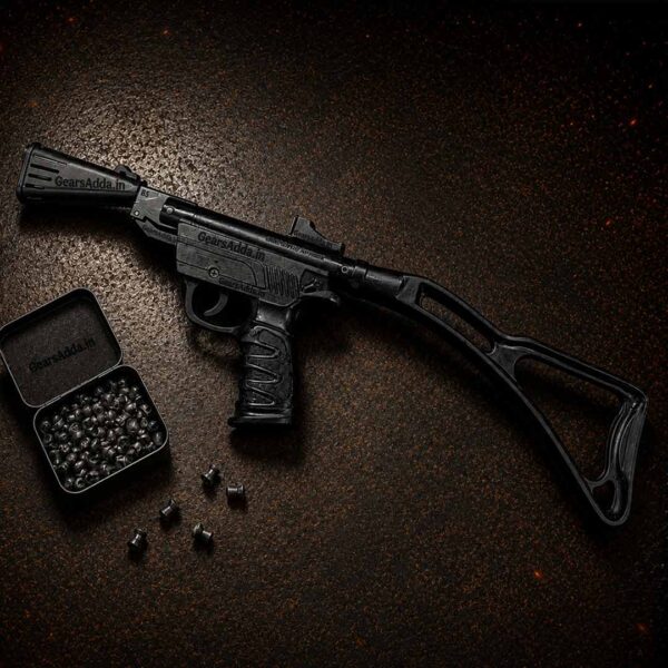 SARAS Mini Sten Air Pistol (Black)– .177 Cal (4.5mm)
