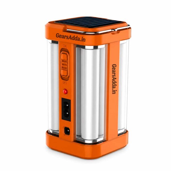 4T LED Solar Rechargeable Lantern | Emergency Light for Camping, Home Backup & Outdoor Use