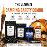 5-in-1 Camping Safety Combo - (5 Items Included)