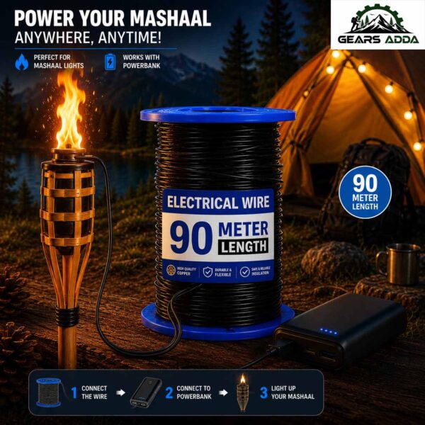 Camping Safety Combo - 5Pcs Set