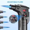 Jet Flame Gas Lighter for Camping & Cooking | Refillable Windproof Butane Torch Lighter