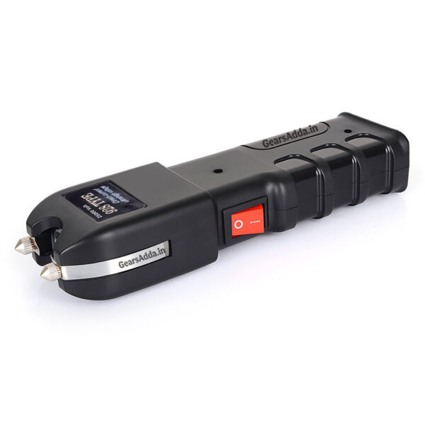 Stun Gun 25K Volt Rechargeable with LED Flashlight | Compact Safety Device