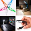 Flexible Mini USB LED Stick Light | Portable USB Reading Light for Power Bank, Laptop, Camping & Travel