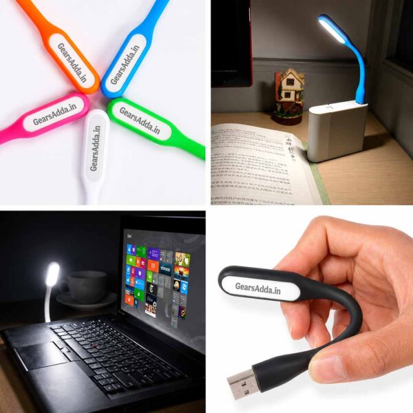 Flexible Mini USB LED Stick Light | Portable USB Reading Light for Power Bank, Laptop, Camping & Travel