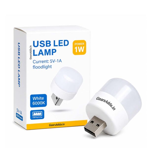 Mini USB LED Bulb | Portable USB Light for Power Bank, Laptop, Camping & Emergency Use