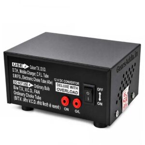 12V DC to AC Converter | 150W Mini Inverter with Power ON/OFF Switch for Travel & Camping