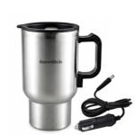 12V Electric Car Mug 450ml | Portable Heated Travel Mug for Cars & Road Trips