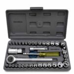40-in-1 Socket Wrench Set | Multi-Purpose Hand Tool Kit for Travel, Home, Bike & DIY Repairs