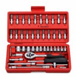 46 in 1 Tool Kit | Multi-Purpose Hand Tool Kit for Travel, Home, Bike & DIY Repairs