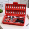 46 in 1 Tool Kit | Multi-Purpose Hand Tool Kit for Travel, Home, Bike & DIY Repairs