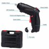 47-in-1 Cordless Electric Screwdriver Kit | Rechargeable Power Screwdriver Set for Home, DIY & Repairs
