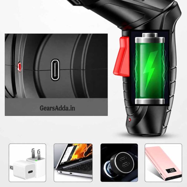 47-in-1 Cordless Electric Screwdriver Kit | Rechargeable Power Screwdriver Set for Home, DIY & Repairs