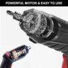 47-in-1 Cordless Electric Screwdriver Kit | Rechargeable Power Screwdriver Set for Home, DIY & Repairs