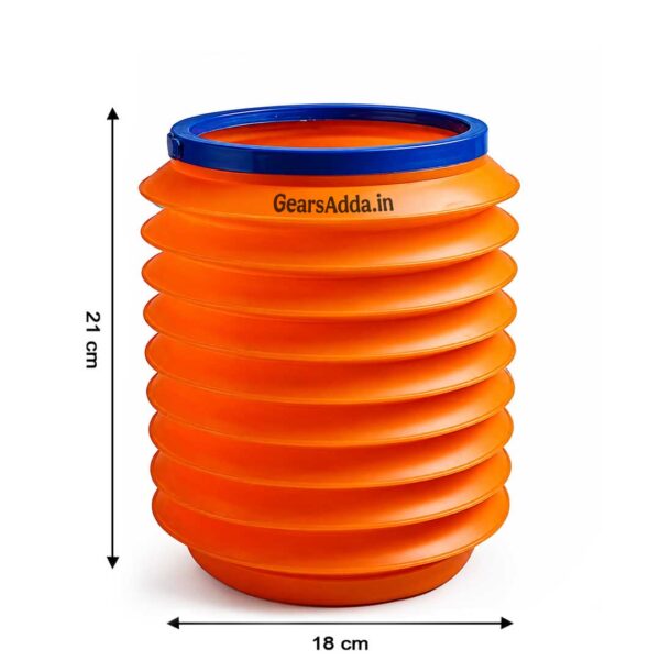 4L Multi-Purpose Collapsible Water Bucket | Portable Leak-Resistant Bucket with Handle for Camping & Outdoor Travel