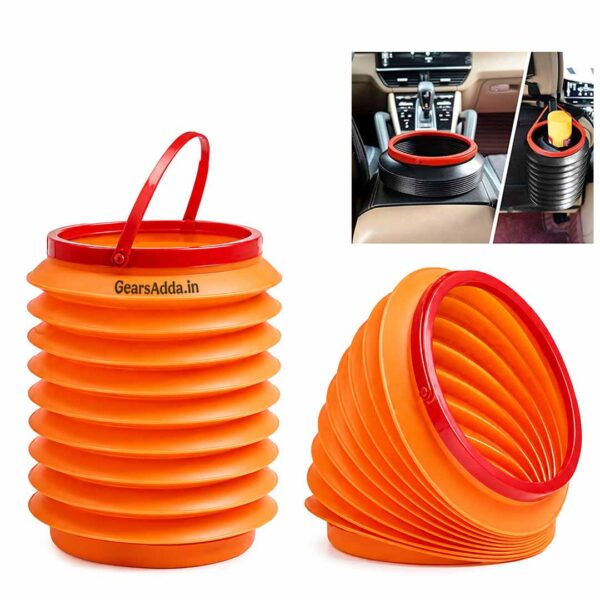 4L Multi-Purpose Collapsible Water Bucket | Portable Leak-Resistant Bucket with Handle for Camping & Outdoor Travel