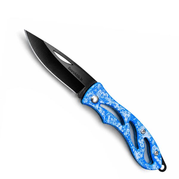 Multi-Purpose Foldable Knife (K02) | Carbon Steel Pocket Knife for Camping, Trekking & Outdoor Survival