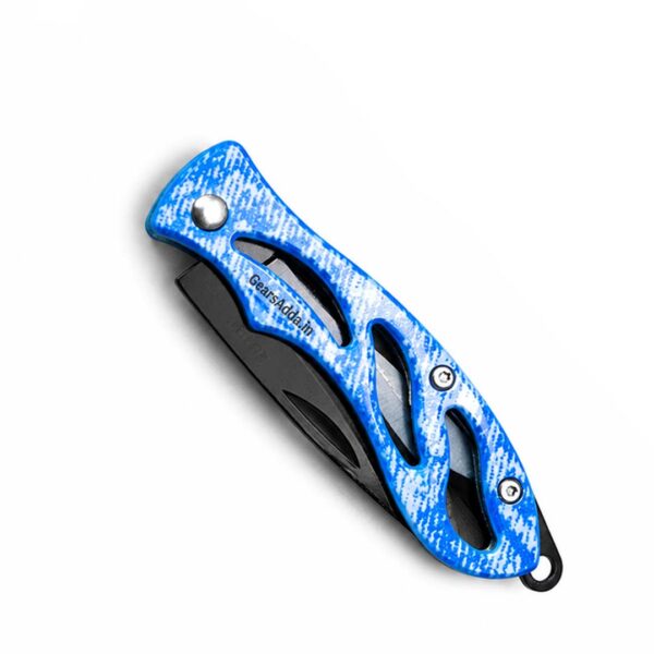 Multi-Purpose Foldable Knife (K02) | Carbon Steel Pocket Knife for Camping, Trekking & Outdoor Survival